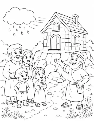 Jesús enseñando a los discípulos
